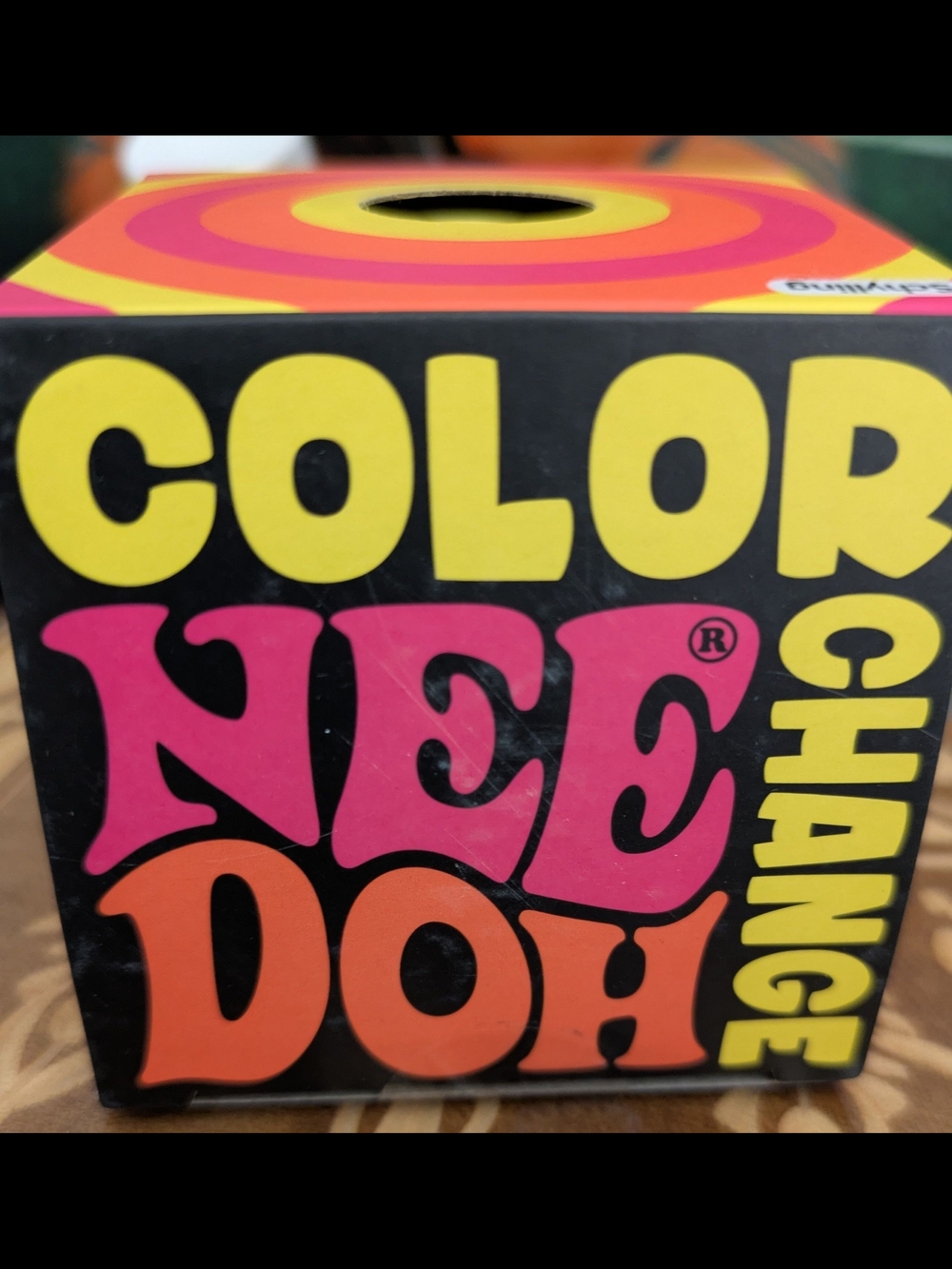Color NEE DOH Change Retro Box - Bright Blue